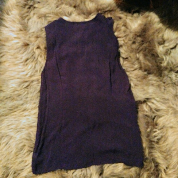 🌸 Gap sleeveless purple ruffle top - Picture 2 of 5